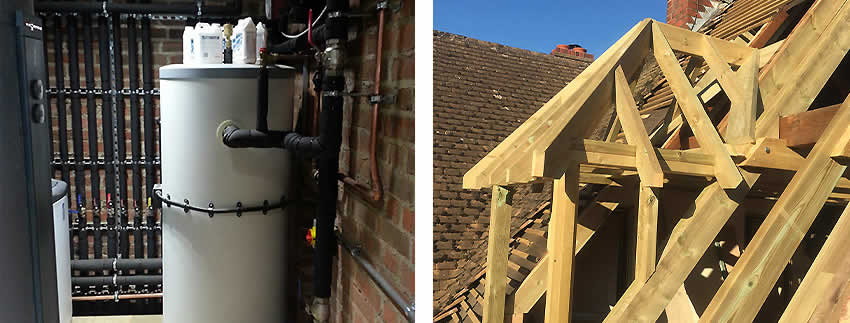 Not just builders, we also offer Bespoke Joinery, Carpentry, Plumbing and Heating Services
