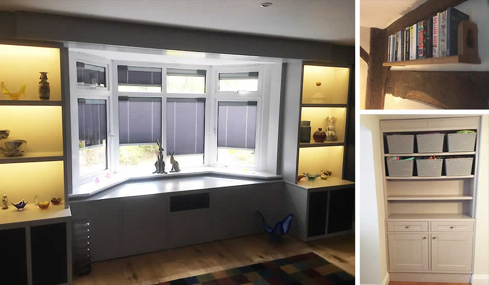 Storage solutions tailor-made to fit into even the awkward spaces to suit your needs.