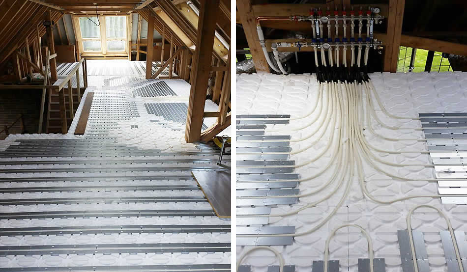 Specialists in underfloor heating Newbury, an energy saving alternative to bulky radiators