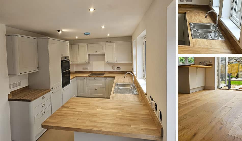 Modern bespoke kitchen